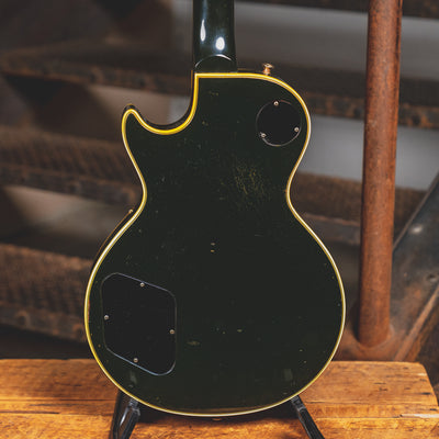 1970 Gibson Les Paul Custom Electric Guitar, Ebony w/ OHSC - Used