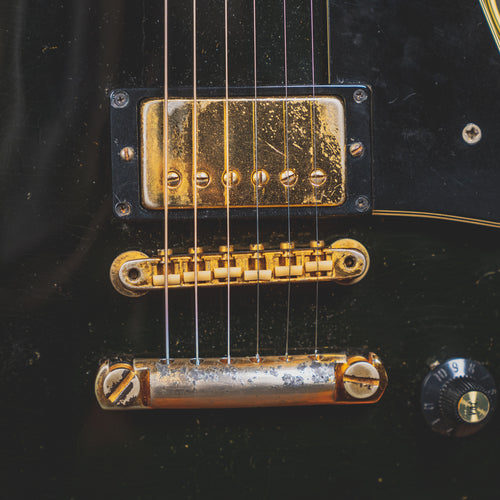 1970 Gibson Les Paul Custom Electric Guitar, Ebony w/ OHSC - Used