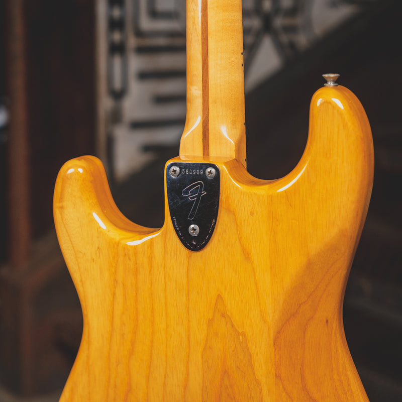 1974 Fender Stratocaster Hardtail Electric Guitar, Natural w/ OHSC