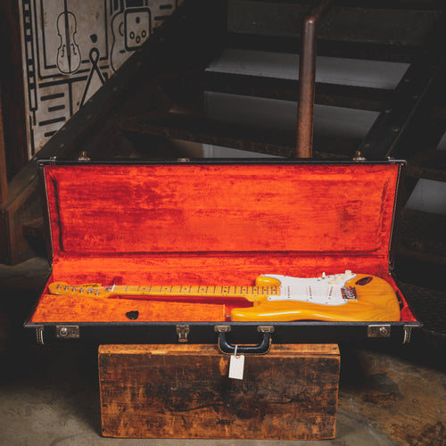 1974 Fender Stratocaster Hardtail Electric Guitar, Natural w/ OHSC