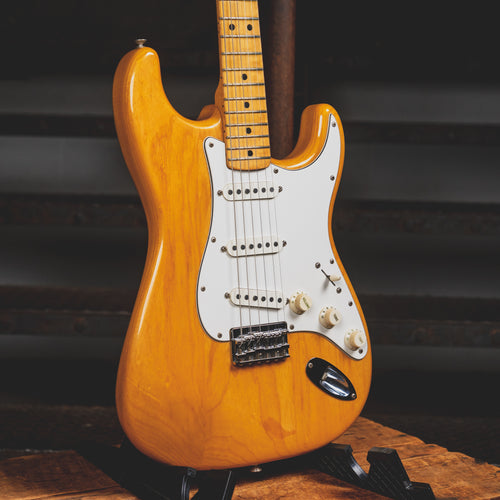1974 Fender Stratocaster Hardtail Electric Guitar, Natural w/ OHSC