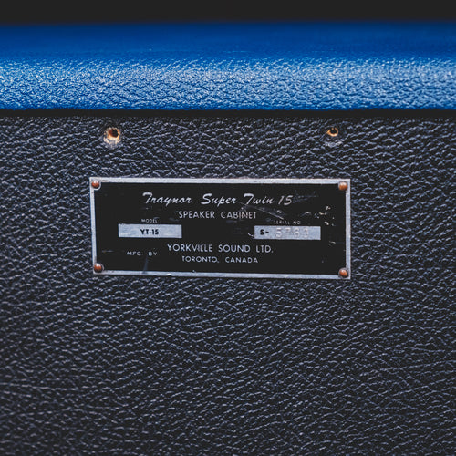 1970'S Traynor YT-15 2x15" Speaker Cabinet