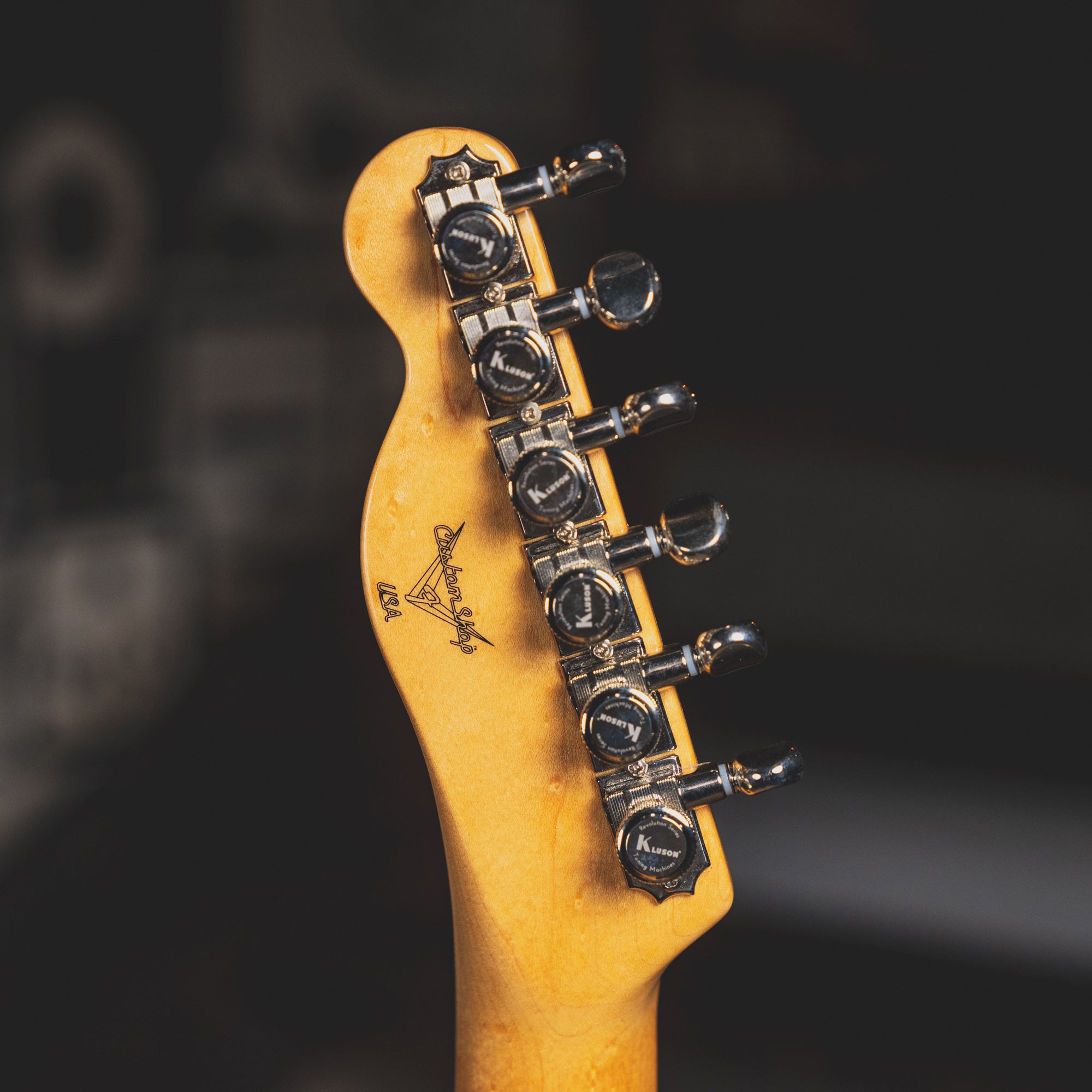 1994 Fender Custom Shop Telecaster Electric Guitar, Silver Sparkle