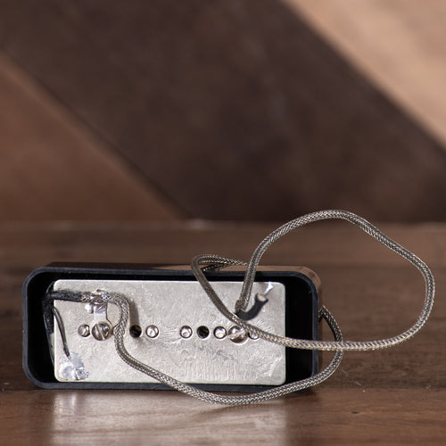 Fralin Hum Cancelling P90 Set, Soapbar, Stock Output, Gibson Shield, Standard Spacing, Black - Used