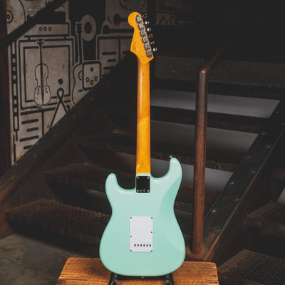 2019 Fender Vintera 60's Stratocaster Electric Guitar Surf Green w/ OGB - Used
