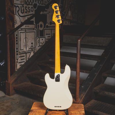 2021 Fender American Professional II Precision Bass Olympic White w/ OHSC - Used