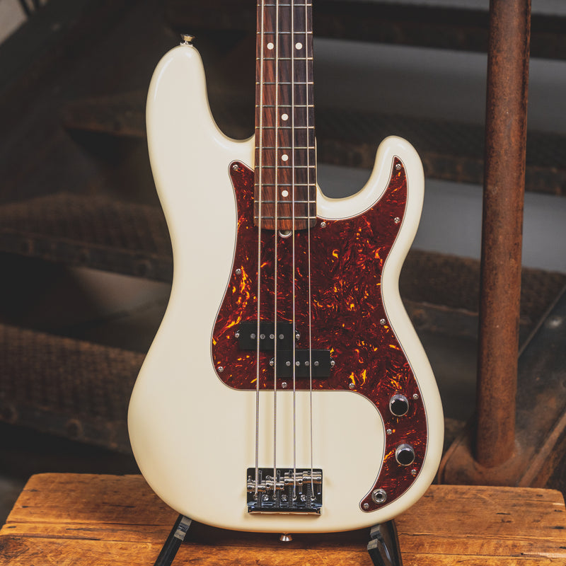 2021 Fender American Professional II Precision Bass Olympic White w/ OHSC - Used
