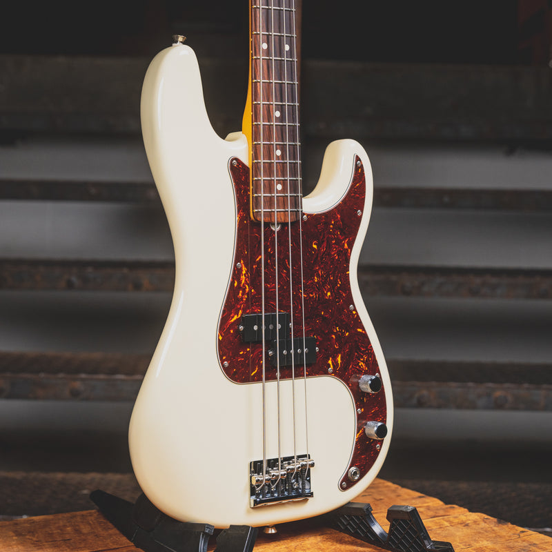 2021 Fender American Professional II Precision Bass Olympic White w/ OHSC - Used