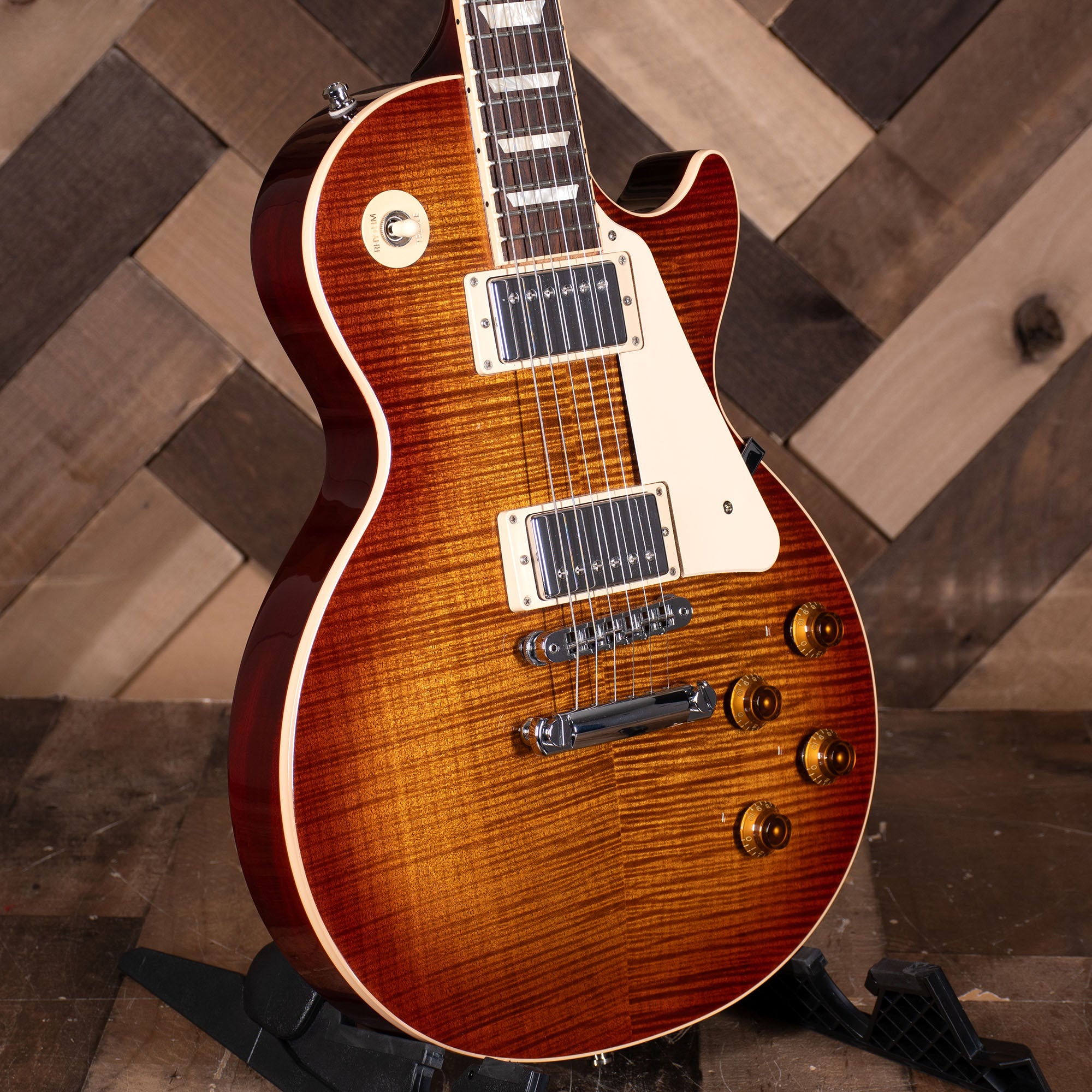 2017 Gibson Les Paul Standard Electric Guitar, T Bourbon Burst