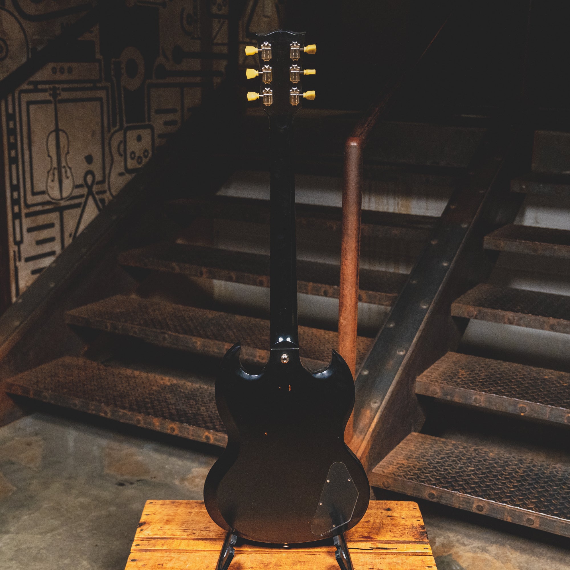2012 Gibson SG 70's Tribute Lefty Electric Guitar, Tobacco