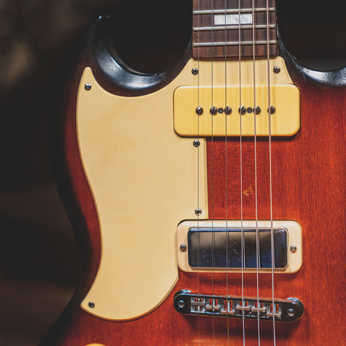 2012 Gibson SG 70's Tribute Lefty Electric Guitar, Tobacco