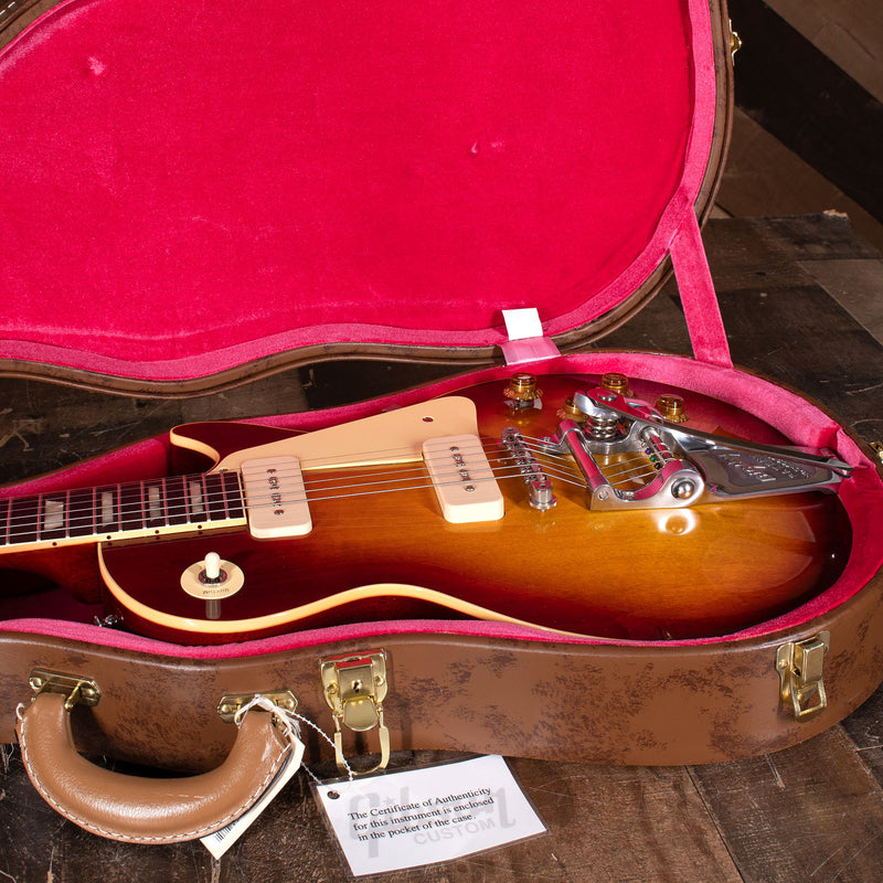2022 Gibson Custom '56 Historic Reissue Les Paul With Bigsby, Heritage Cherry Burst With OHC - Used