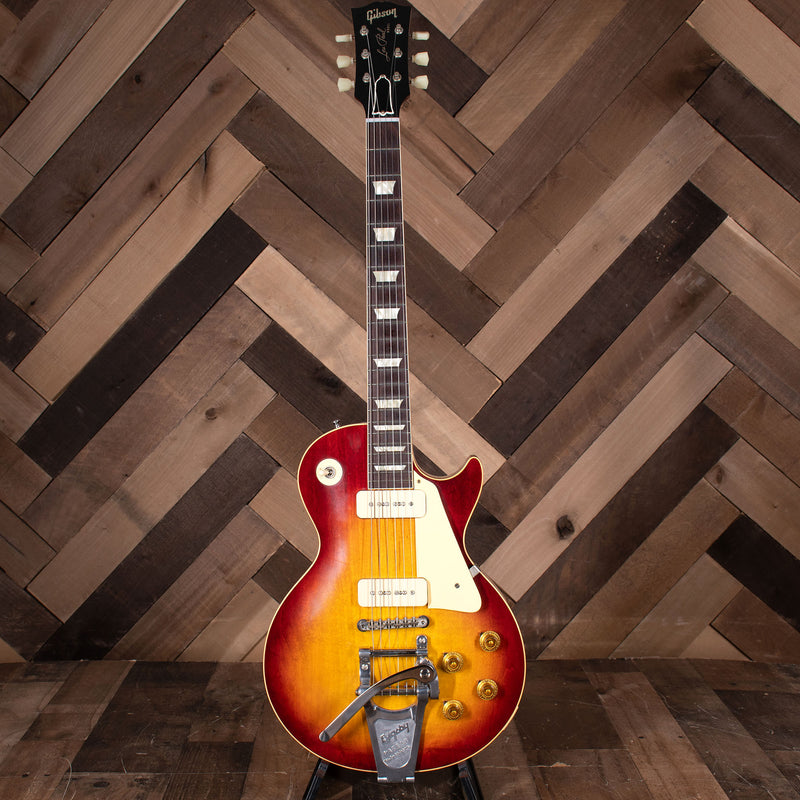 2022 Gibson Custom '56 Historic Reissue Les Paul With Bigsby, Heritage Cherry Burst With OHC - Used