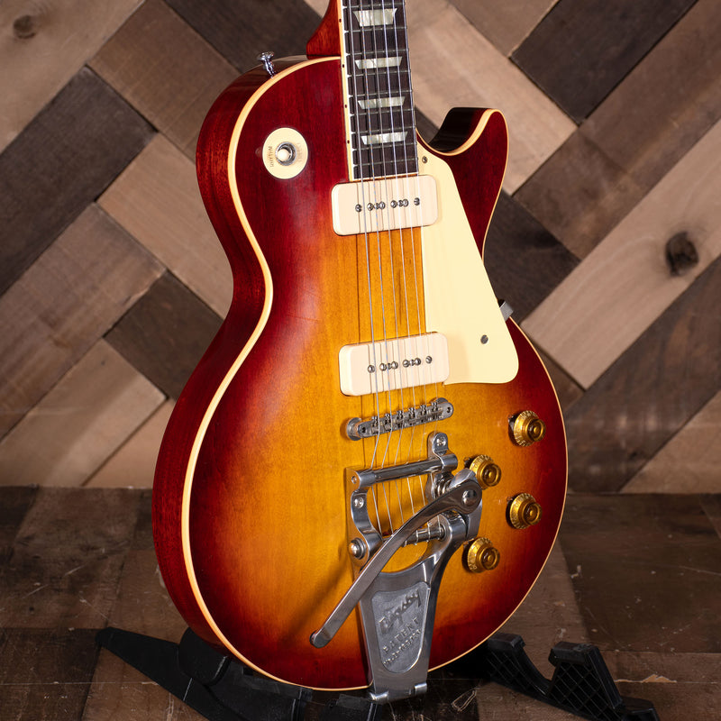 2022 Gibson Custom '56 Historic Reissue Les Paul With Bigsby, Heritage Cherry Burst With OHC - Used