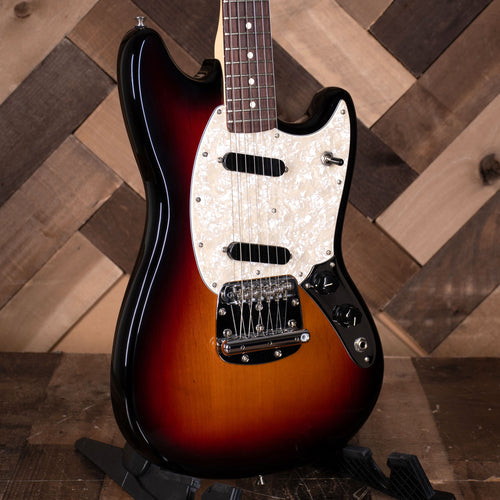 2021 Fender American Performer Mustang Electric Guitar, 3 Color Sunbur