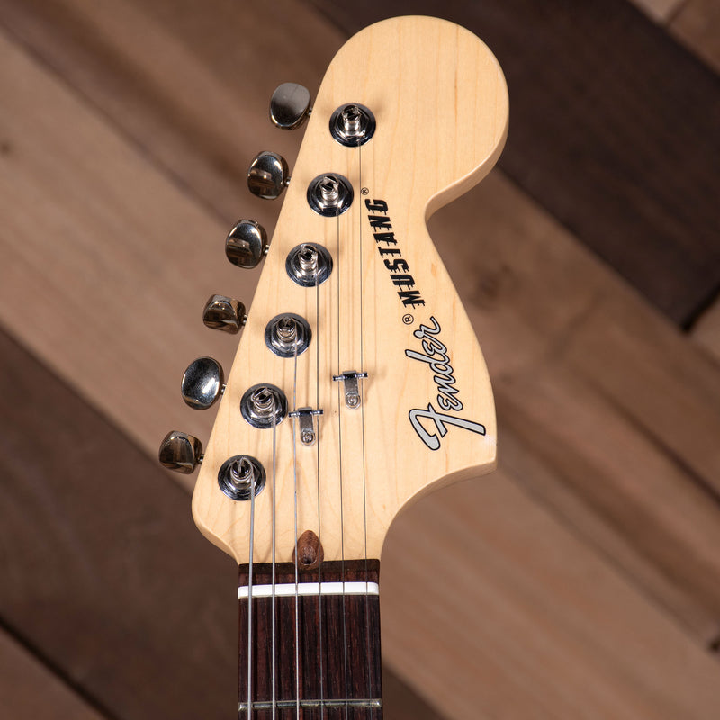 2021 Fender American Performer Mustang Electric Guitar, 3 Color Sunburst With Gigbag - Used