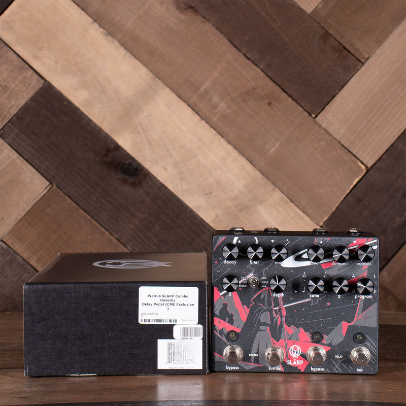 Walrus Audio Slarp Combo Reverb And Delay Effect Pedal With