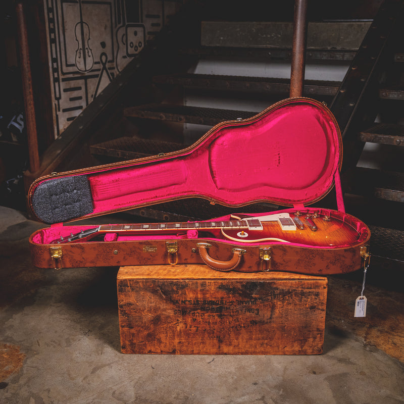 2015 Gibson Custom Shop Les Paul '59 Reissue, Aged Bourbon Burst w/OHSC - Used