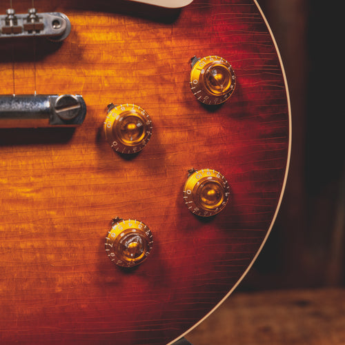 2015 Gibson Custom Shop Les Paul '59 Reissue, Aged Bourbon Burst w/OHSC - Used