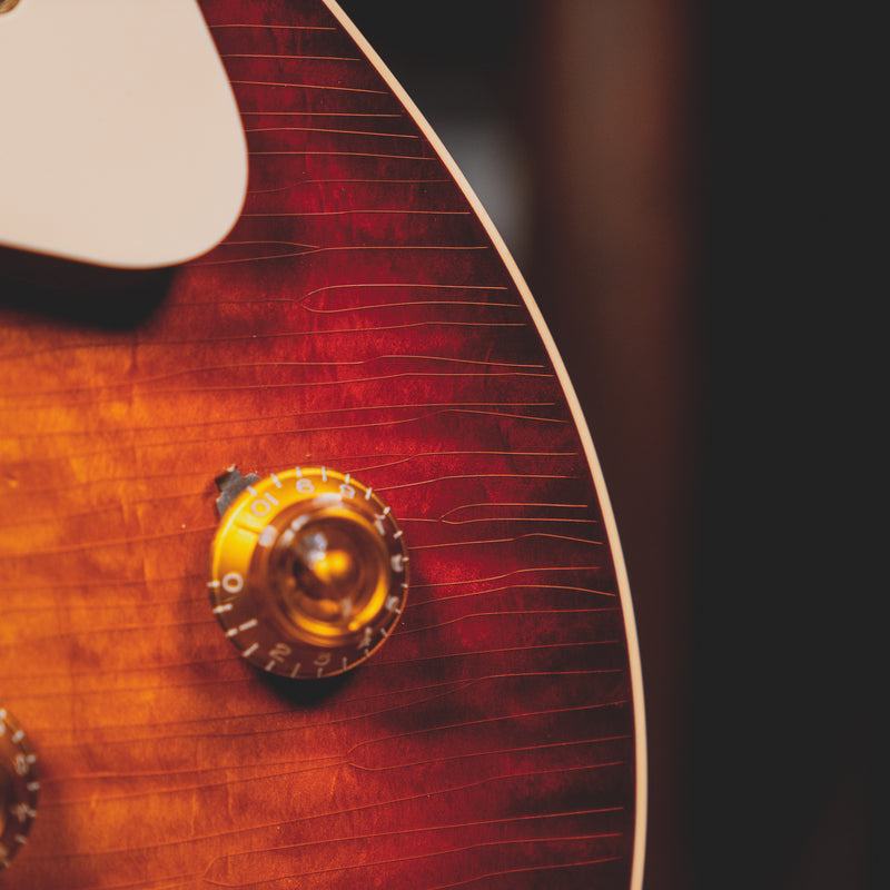 2015 Gibson Custom Shop Les Paul '59 Reissue, Aged Bourbon Burst w/OHSC - Used