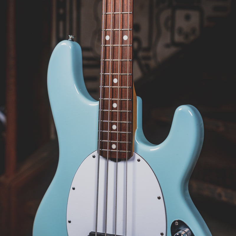 2018 Music Man StingRay Bass Guitar, Mint Green W/HSC - Used