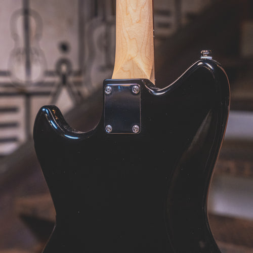 2022 G&L Tribute Series Fallout Electric Bass Guitar Jet Black W/ OGB - Used