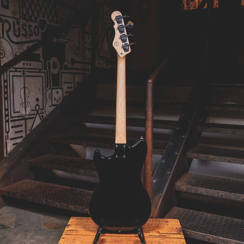 2022 G&L Tribute Series Fallout Electric Bass Guitar Jet Black W/ OGB - Used