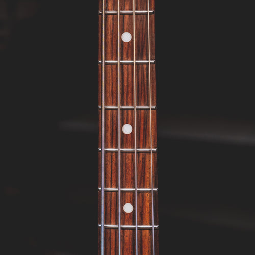 2022 G&L Tribute Series Fallout Electric Bass Guitar Jet Black W/ OGB - Used