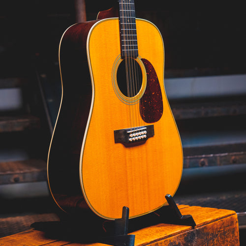 2022 Martin HD12-28 Standard Series 12-String Acoustic Guitar, Natural w/ OHSC - Used