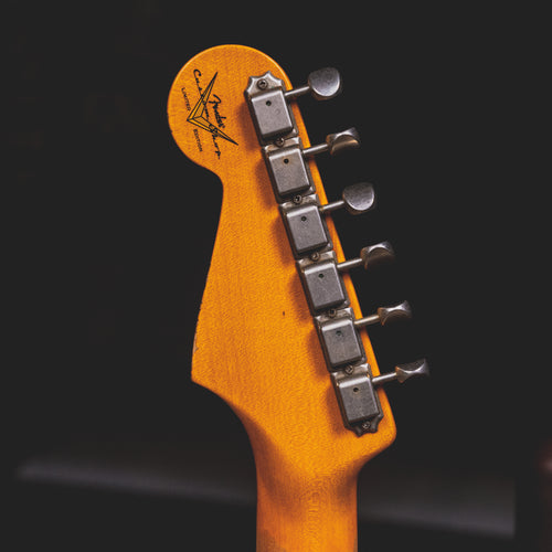 2018 Fender Custom Shop '64 Stratocaster Relic Electric Guitar, Super Faded Shell Pink - Used