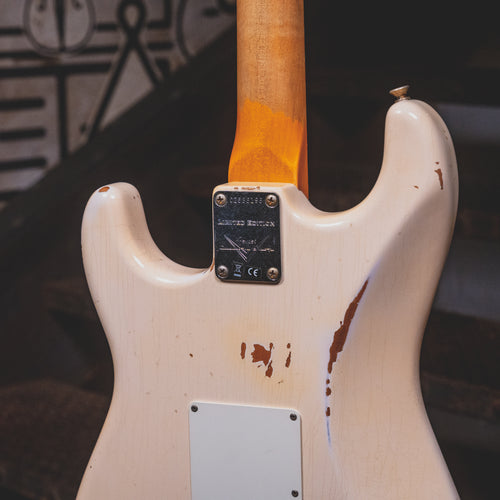 2018 Fender Custom Shop '64 Stratocaster Relic Electric Guitar, Super Faded Shell Pink - Used