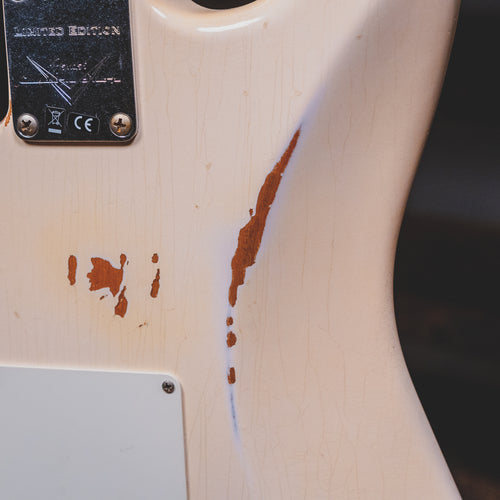 2018 Fender Custom Shop '64 Stratocaster Relic Electric Guitar, Super Faded Shell Pink - Used