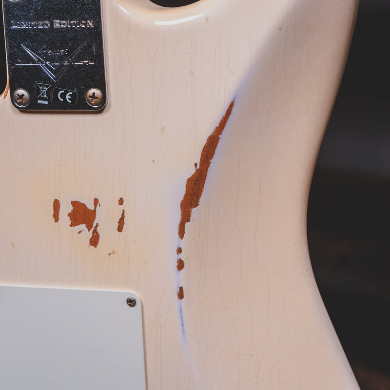 2018 Fender Custom Shop '64 Stratocaster Relic Electric Guitar, Super Faded Shell Pink - Used