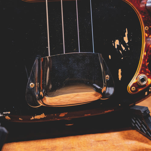 2022 Fender Custom Shop '60 Precision Bass Heavy Relic, Aged Black w/OHSC - Used