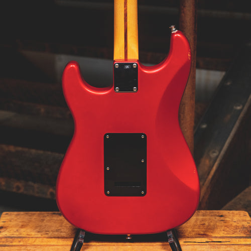 2003 Fender Standard Stratocaster Electric Guitar, Satin Midnight Wine w/HSC - Used