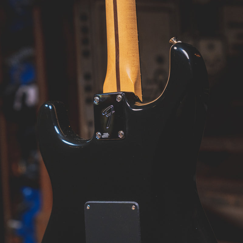 2022 Fender Limited Edition HSS Stratocaster Electric Guitar, Black w/HSC