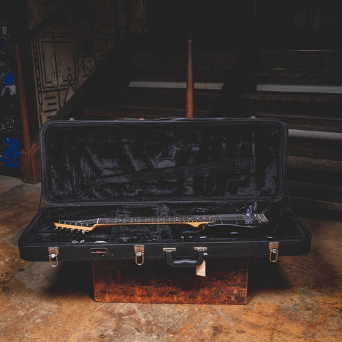 2022 Fender Limited Edition HSS Stratocaster Electric Guitar, Black w/HSC