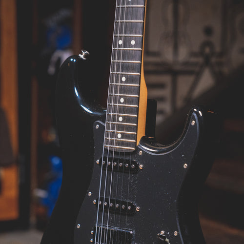 2022 Fender Limited Edition HSS Stratocaster Electric Guitar, Black w/HSC