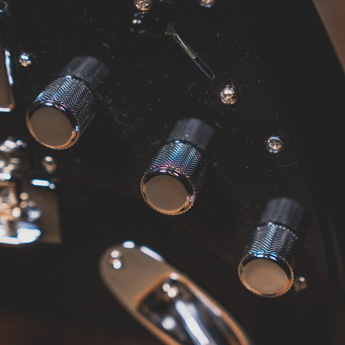 2022 Fender Limited Edition HSS Stratocaster Electric Guitar, Black w/HSC