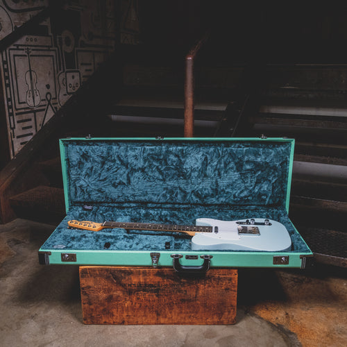 2019 Fender American Performer Telecaster Electric Guitar, Satin Sonic Blue w/Case - Used