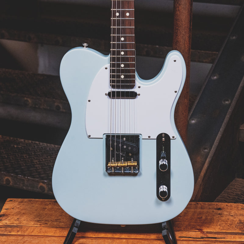 2019 Fender American Performer Telecaster Electric Guitar, Satin Sonic Blue w/Case - Used