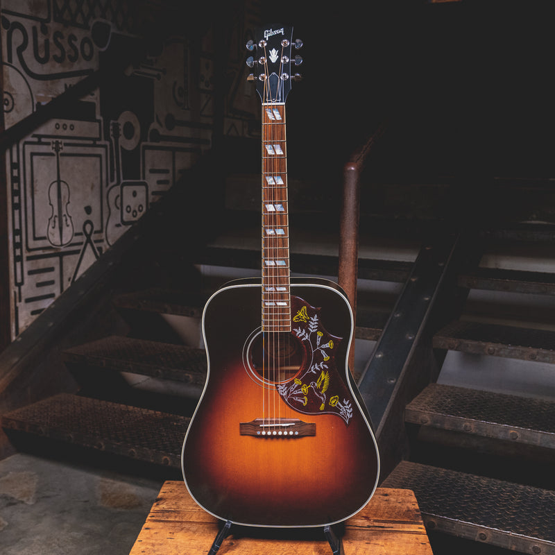 2019 Gibson Acoustic Hummingbird Guitar, Vintage Sunburst w/ OHSC - Used