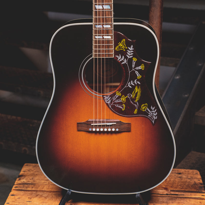 2019 Gibson Acoustic Hummingbird Guitar, Vintage Sunburst w/ OHSC - Used