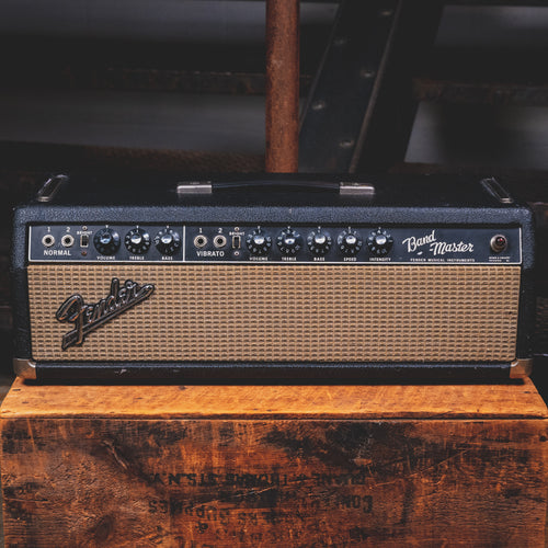 1966 Fender Bandmaster AB763 Tube Guitar Amplifier Head - Vintage