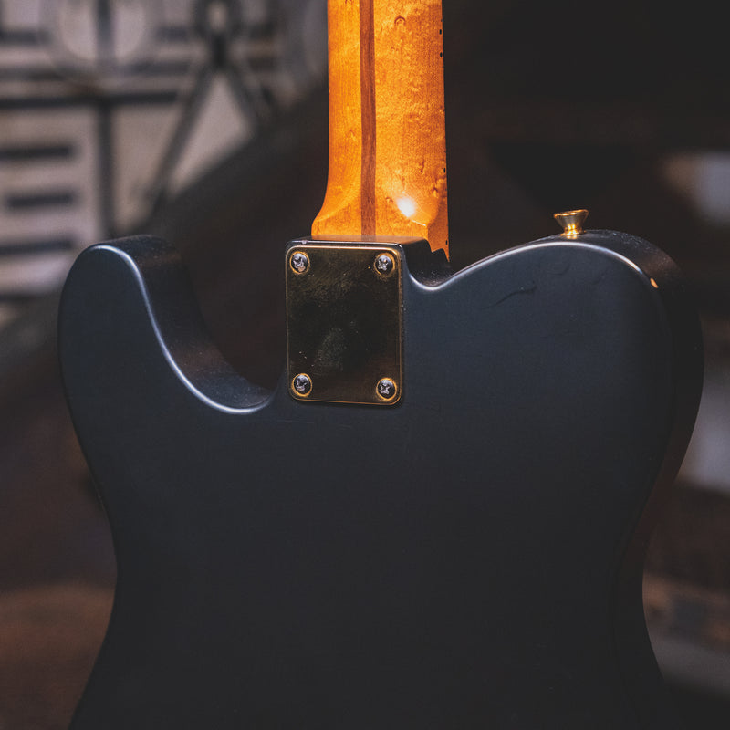 2020 LsL Bad Bone 2 Electric Guitar Matte Black w/ OHSC - Used