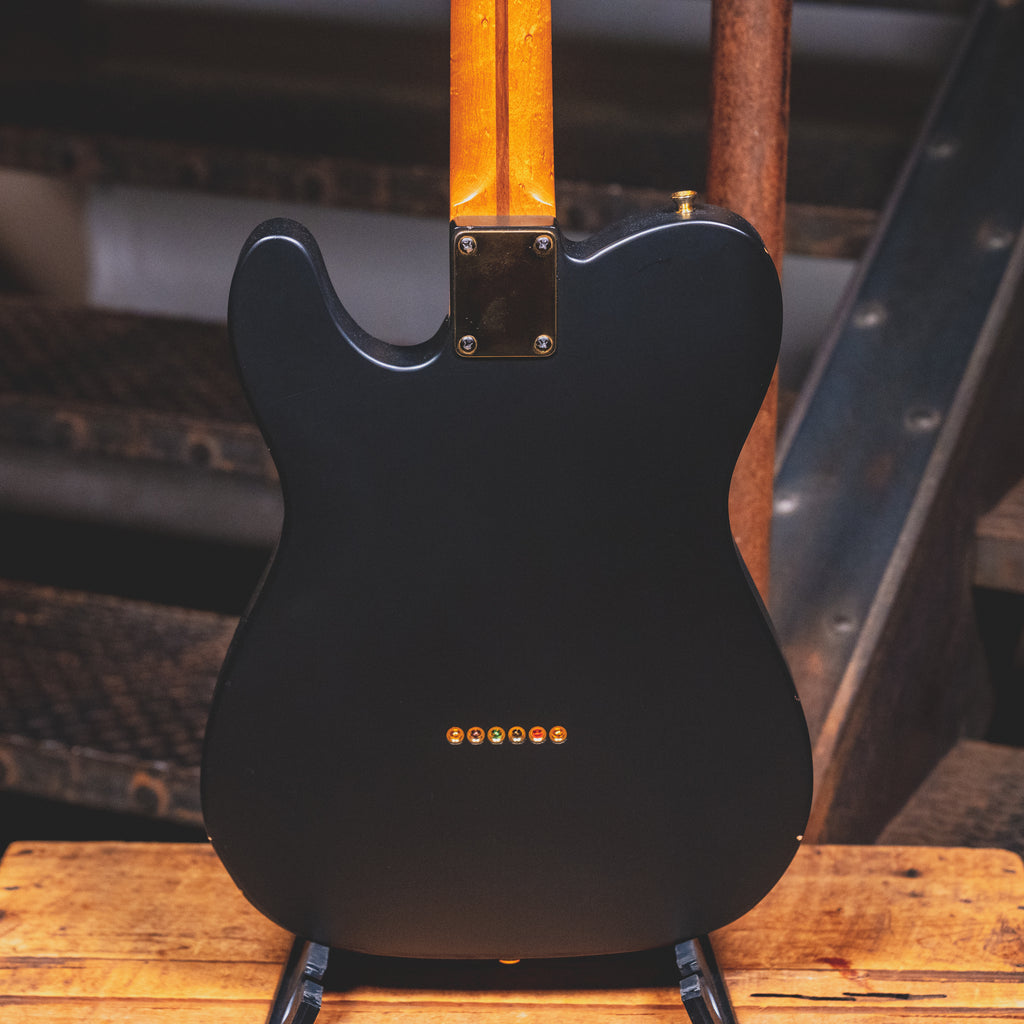 2020 LsL Bad Bone 2 Electric Guitar Matte Black w/ OHSC - Used