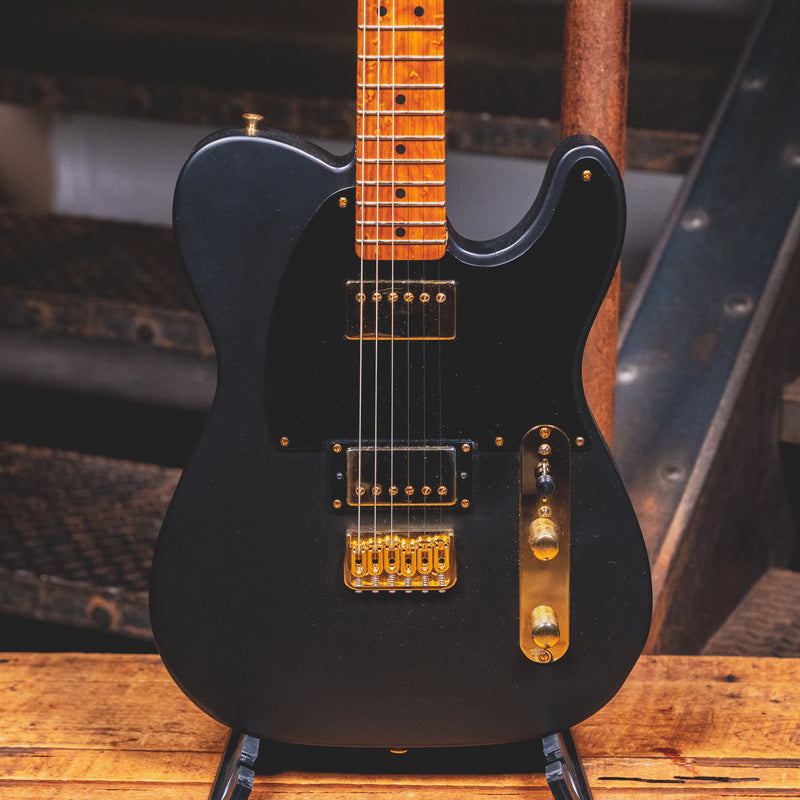 2020 LsL Bad Bone 2 Electric Guitar Matte Black w/ OHSC - Used