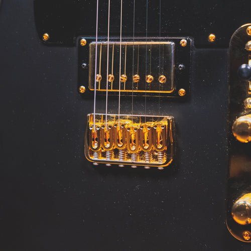 2020 LsL Bad Bone 2 Electric Guitar Matte Black w/ OHSC - Used