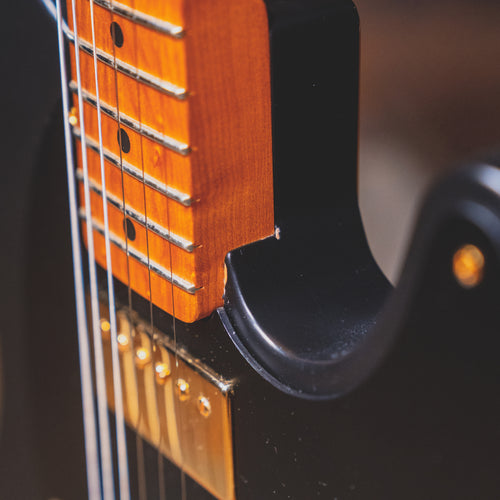 2020 LsL Bad Bone 2 Electric Guitar Matte Black w/ OHSC - Used