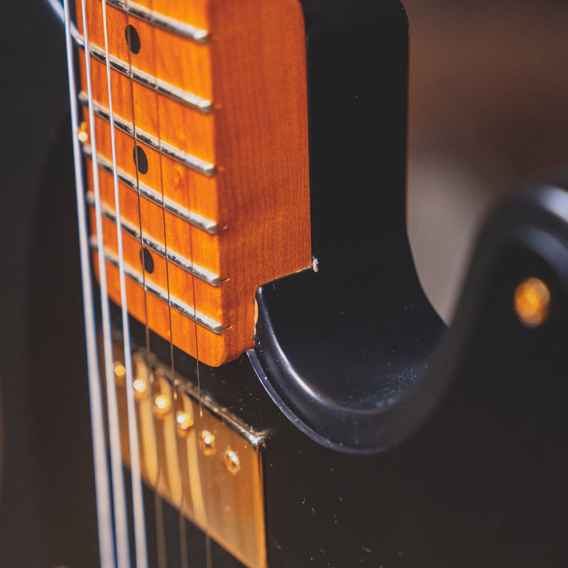 2020 LsL Bad Bone 2 Electric Guitar Matte Black w/ OHSC - Used